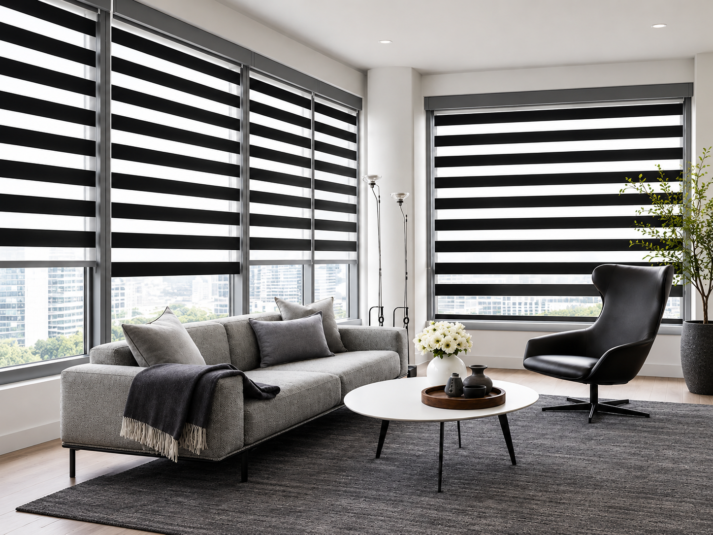 Zebra and Roller Blinds Dubai